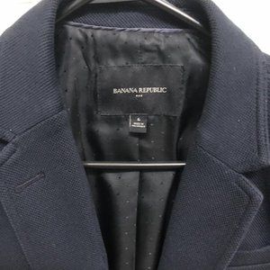 Navy Blue Academy Blazer from Banana Republic Factory
